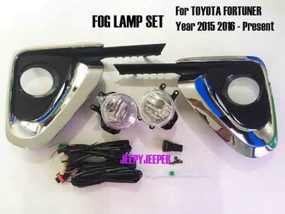 Fog Lamp Tail Light Set for Toyota Fortuner GX GXL Crusade (2015-2020)