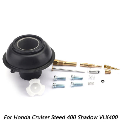 Carburetor Repair Kit for Honda Cruiser Steed 400 Shadow VLX400 (1997-2007)