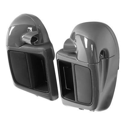 Vented Speaker Pods for CVO Street Road Glide (2018) - Gunship Gray