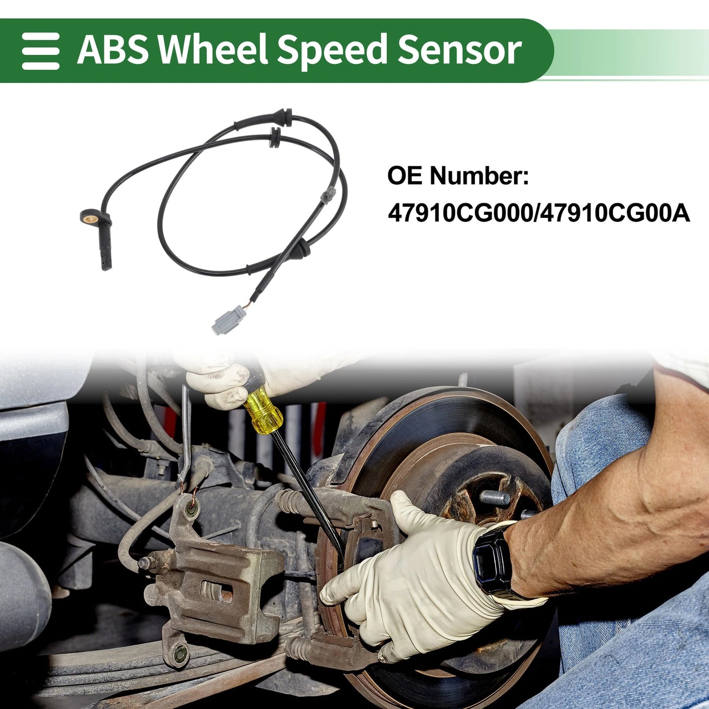 ABS Wheel Speed Sensor for Infiniti FX35 (2003-2008)