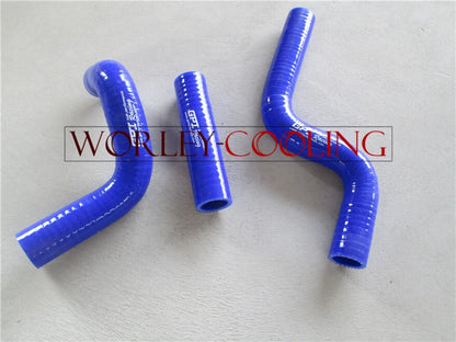 Silicone Hose for Kawasaki KX80/KX85/KX100 (1998-2013) - Blue 2 x