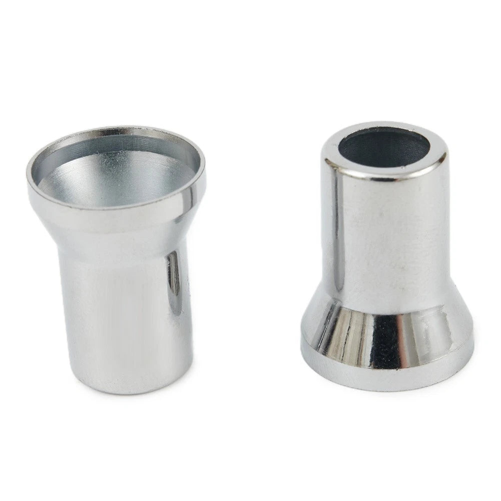 Valve Stem Hex Cap with Sleeve Cover Decor for Silver Car
