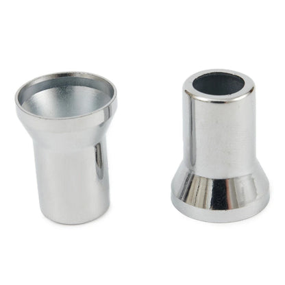 Valve Stem Hex Cap with Sleeve Cover Decor for Silver Car
