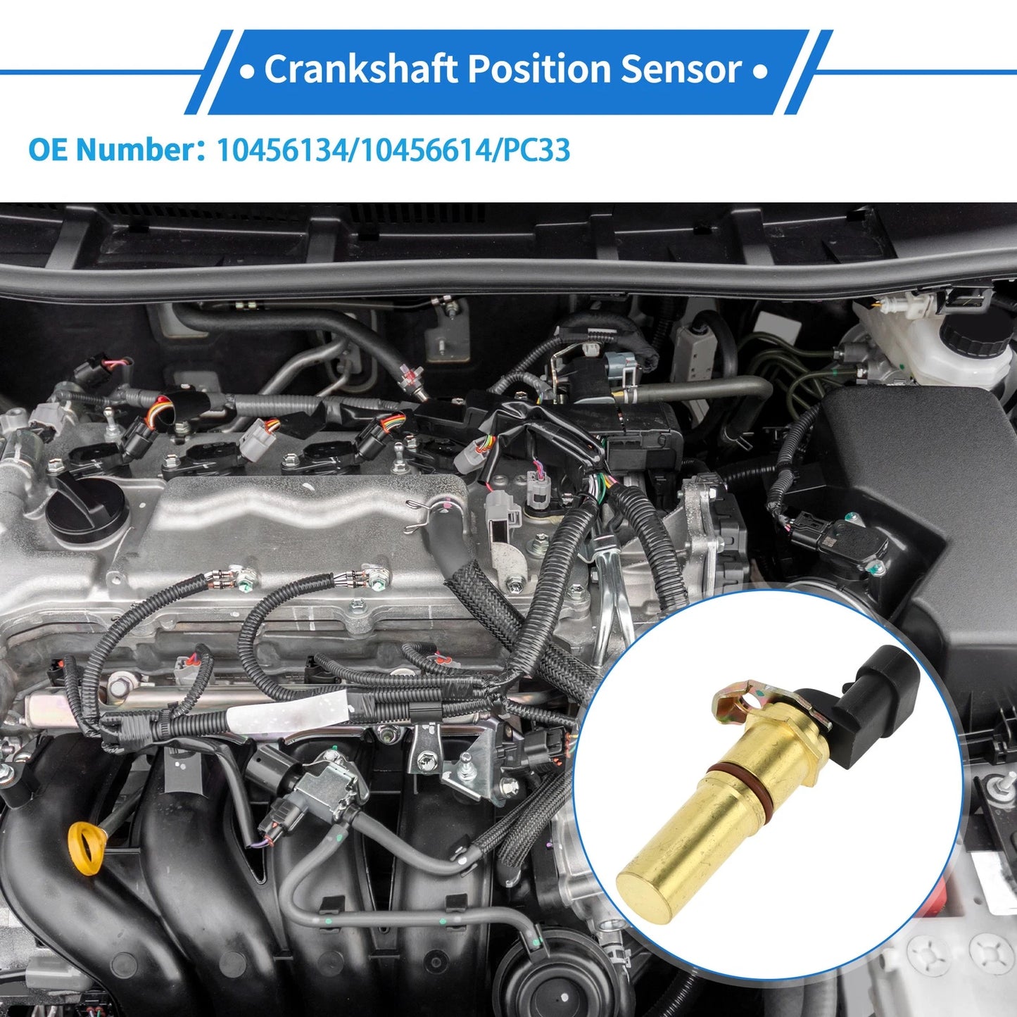 Crankshaft Position Sensor 2.2L for Chevrolet Beretta (1994-1996)