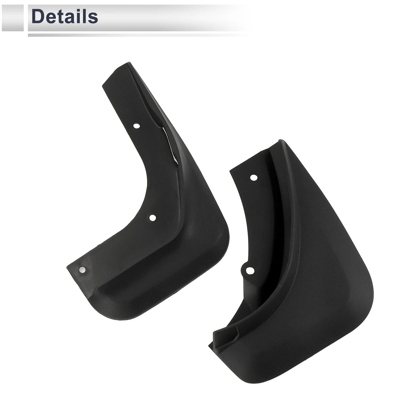 Mud Flaps Splash Guards 1 Set for Volvo V40 (2013-2019)