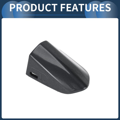 Front Left Door Handle Cover for Ford Mustang (2015-2020) ABS Gray 1 Pc