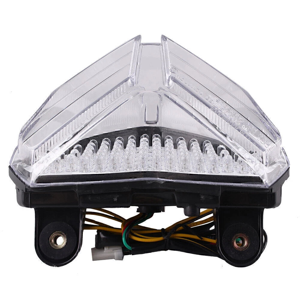 Clear Rear Tail Light Turn Signals for DUCATI 1198 R CORSE 2008-2010