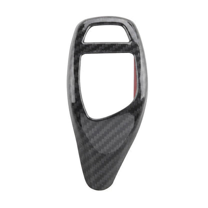 Carbon Fiber Look Gear Shift Knob Cover for BMW F30 F20 F10 F15 F25 X5 X3