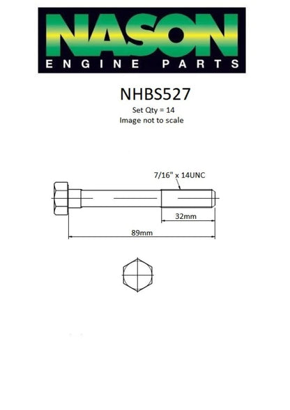 Head Gasket + Head Bolts for Holden EH HD HR HK HT HG (1963–1971)