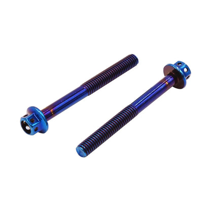 4Pcs Colorful Titanium Alloy Hexagon Bolts Screws M6x55mm for Make Model