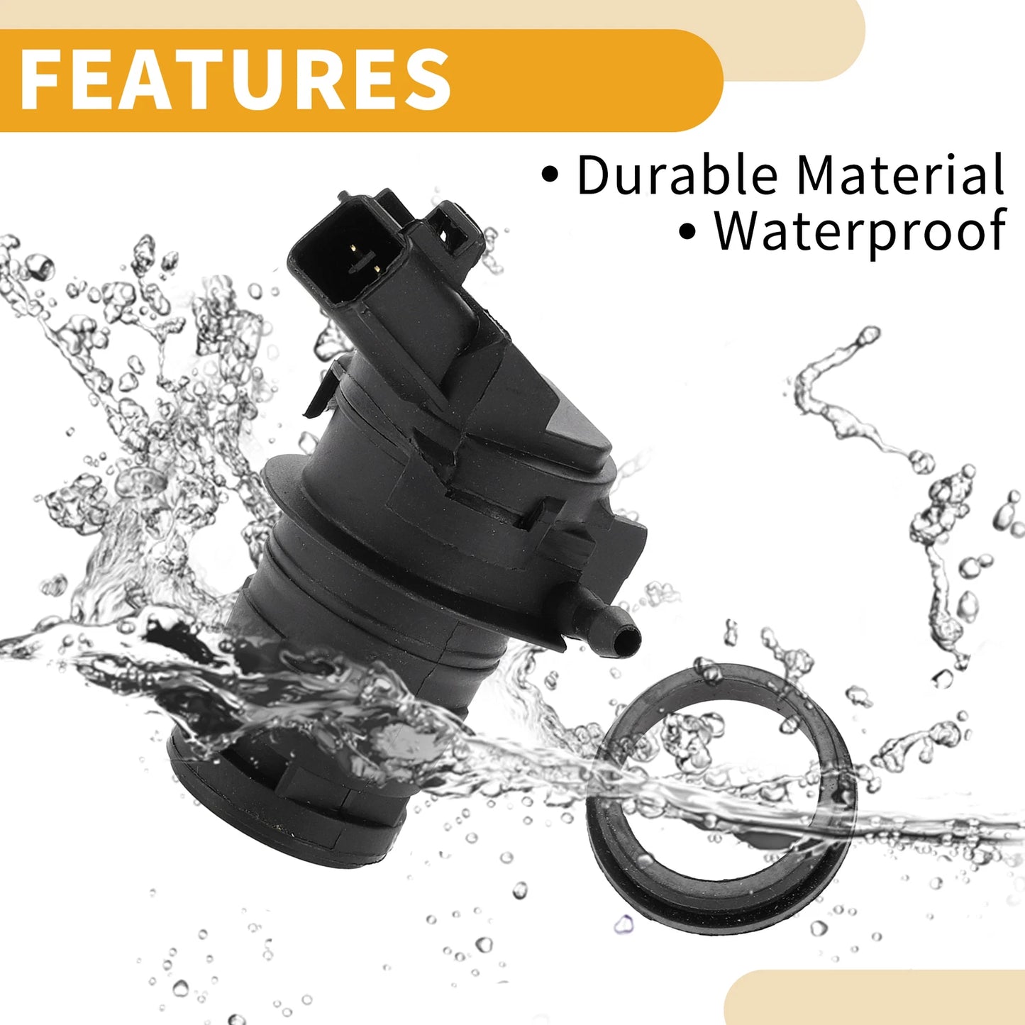 Windshield Washer Pump for Toyota Tundra 2007-2016