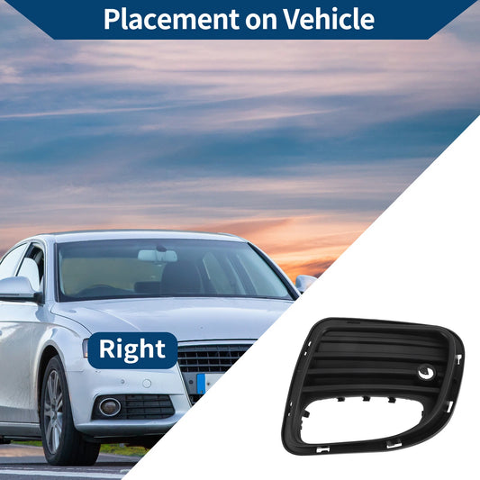 1 Pc Rear Right Fog Light Grill for Mini R56 (2005-2015) Black