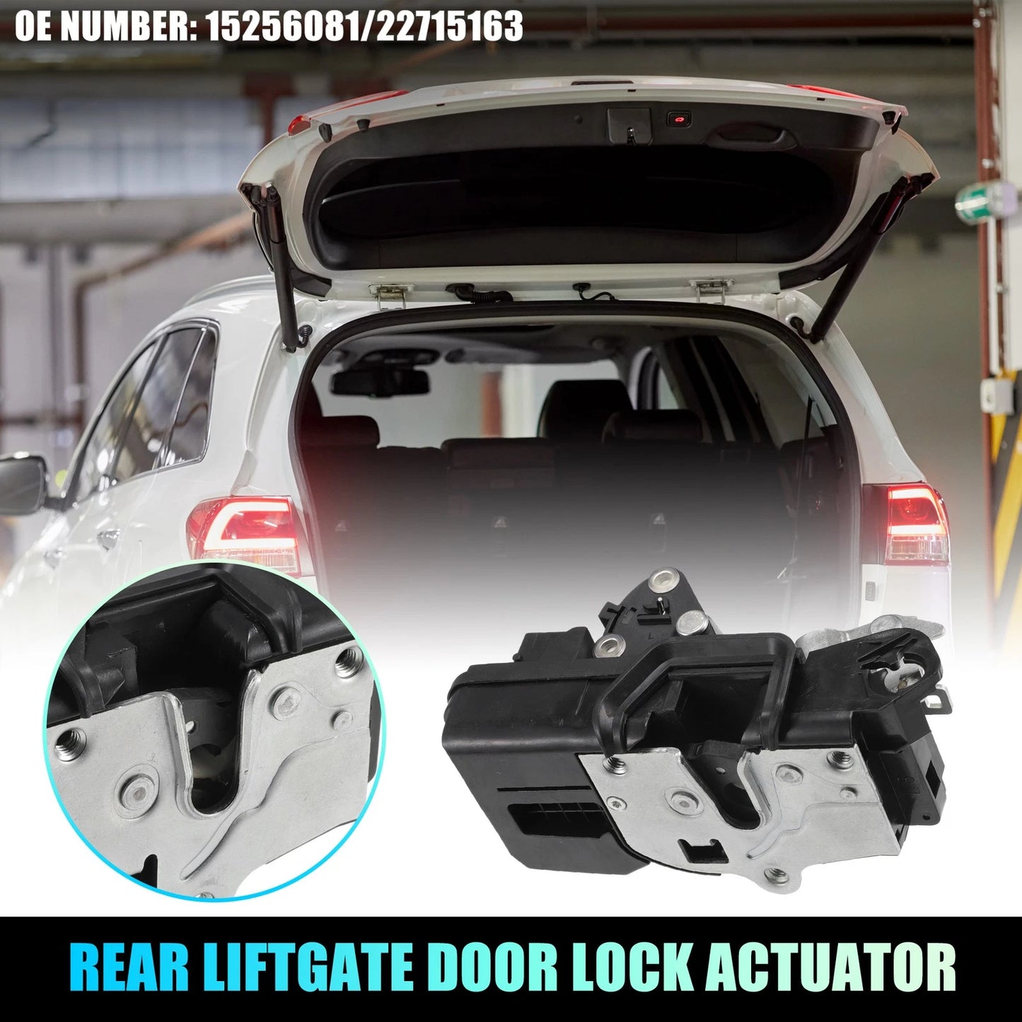 Rear Liftgate Door Lock Actuator Motor for Chevrolet Equinox (2005-2006)