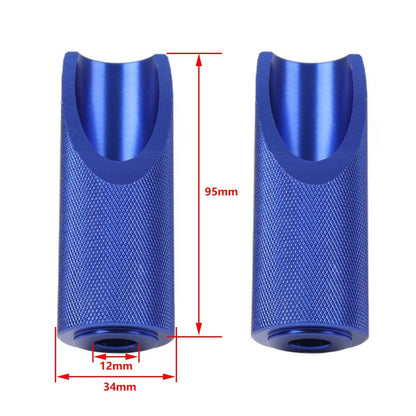 Motorcycle Footpegs for Honda Ruckus Zoomer - Blue (2003-2023)