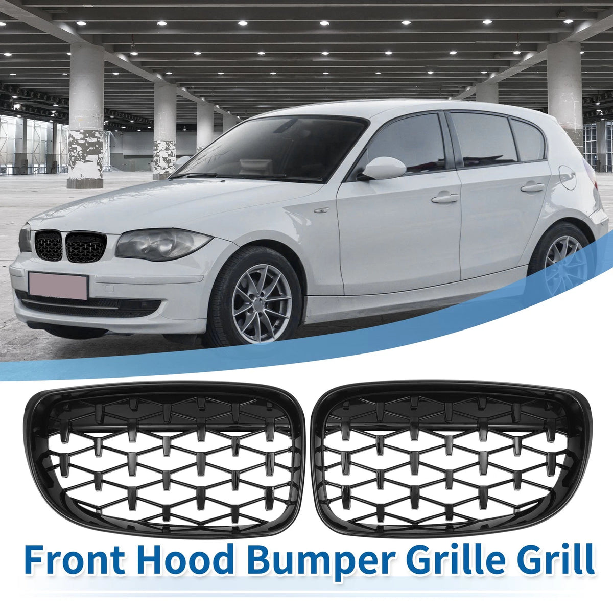 Grilles Black for BMW 128i 135i 135is 1 Series M
