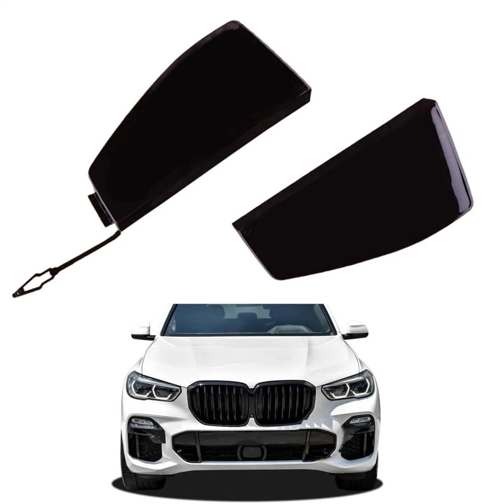 Front Bumper Tow Eye Hook Cover Cap L/R for BMW X5 (2019-2023)