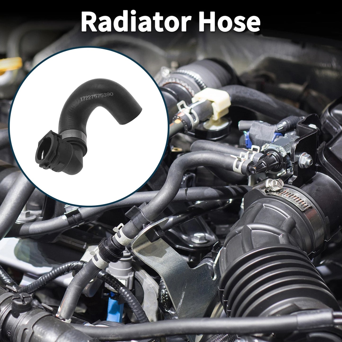 Radiator Hose for BMW 7 Series (2008 - 2015) Coolant Pipe