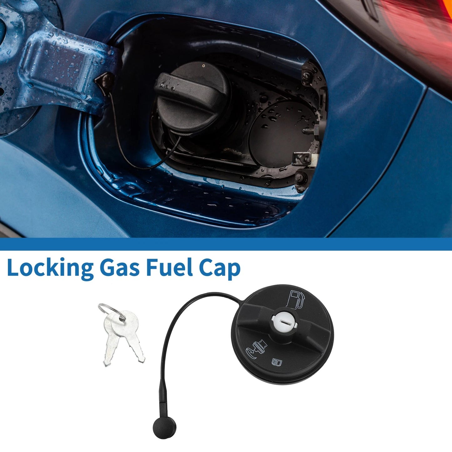Locking Gas Fuel Cap for Chevrolet Buick Cadillac