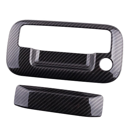 Carbon Fiber Rear Trunk Handle Cover for Ford F150 (2009-2014)