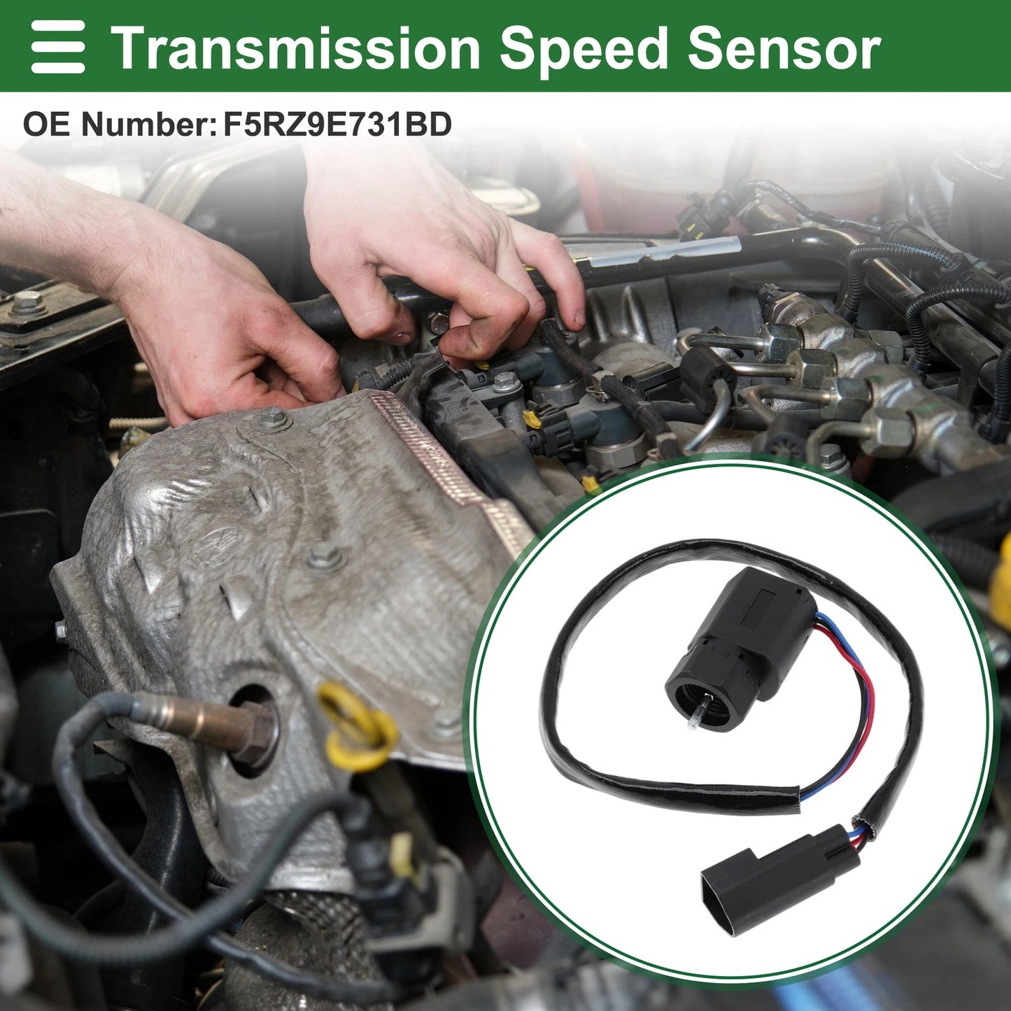Transmission Speed Sensor for Ford Contour 2.5 (1995-2000)