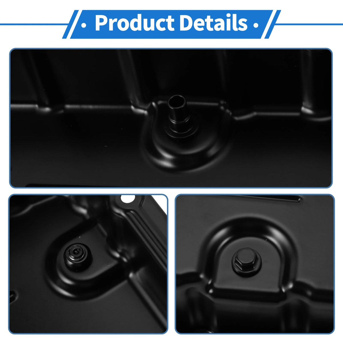 Engine Oil Pan for Toyota Lexus GS350 (2007-2011) Steel Black