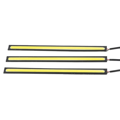 Car Daytime Running Lights 17CM COB LED Ultra-thin Waterproof 3pcs