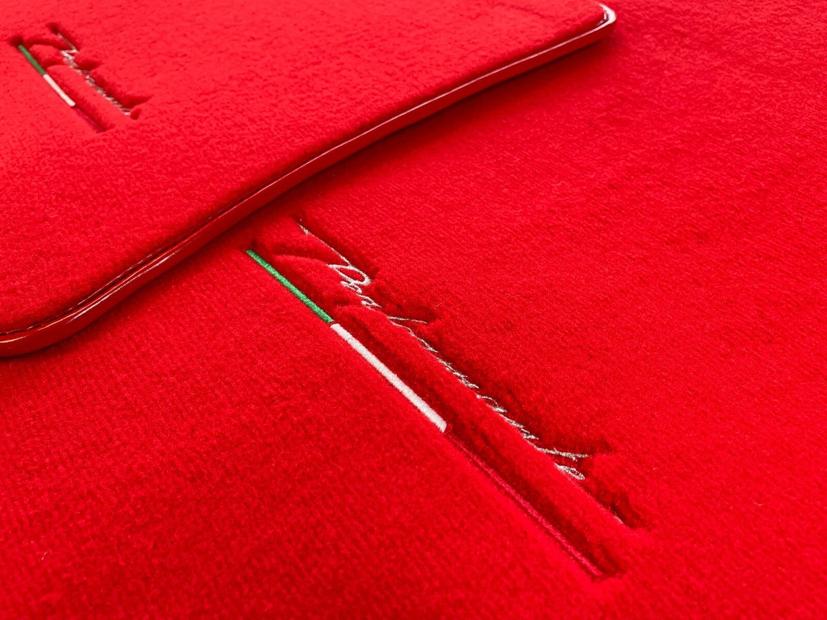 Tailored Carpet Floor Mats for Alfa Romeo Brera 2006-2010 - 2 x Perfomante Red