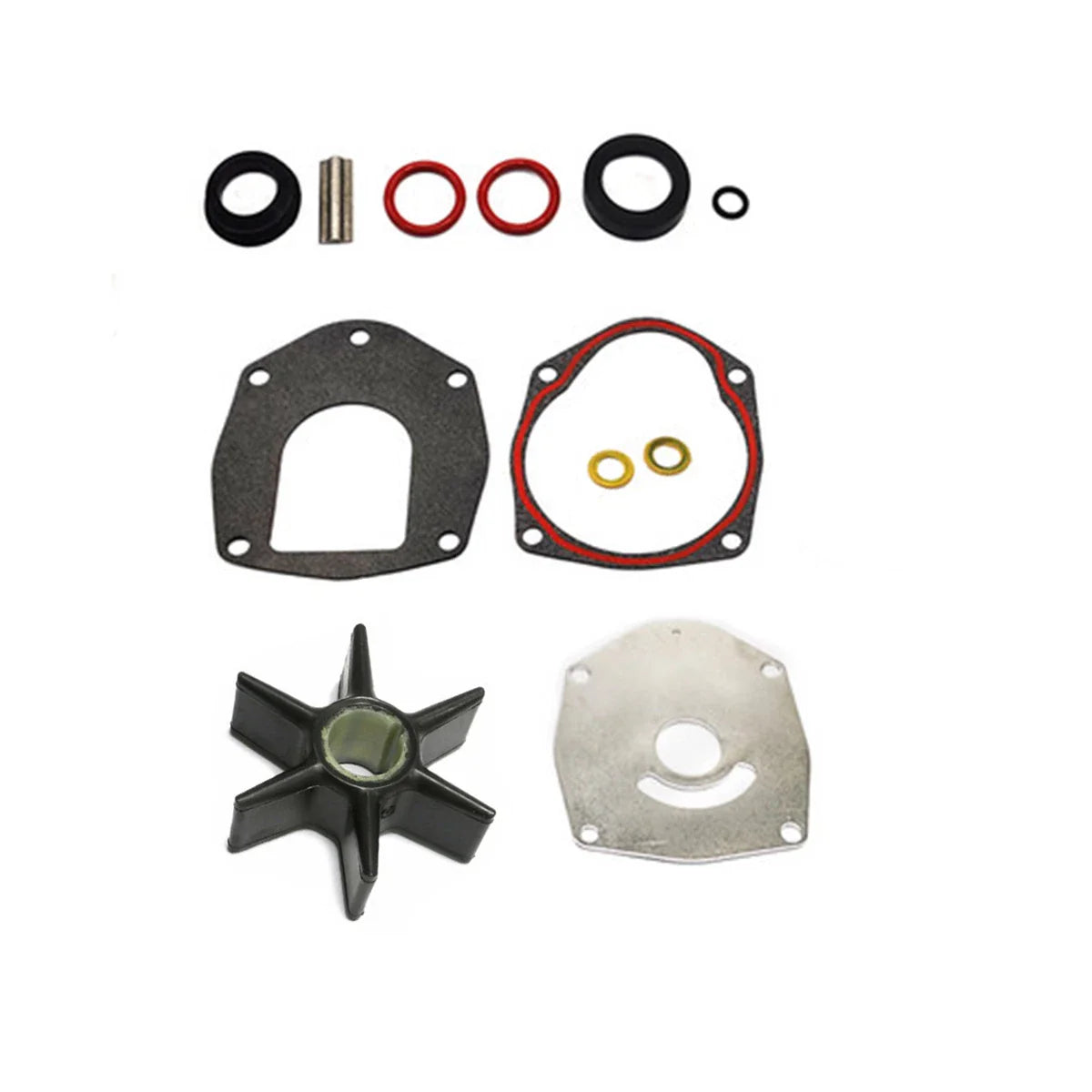 Water Pump Impeller Kit for Mercury Mariner Outboard 75-115HP 4-Stroke