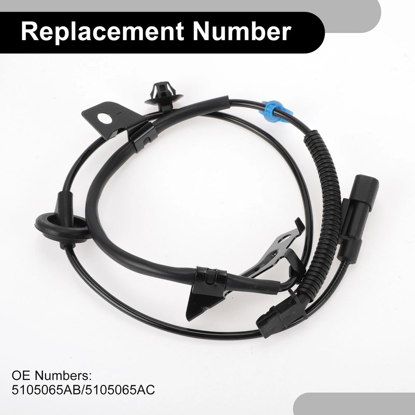 ABS Wheel Speed Sensor Kit for Dodge Caliber 2007-2008 1 x Rear Left