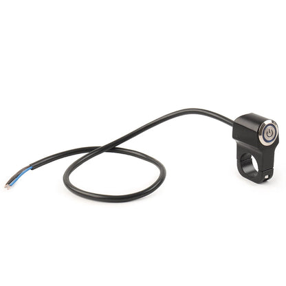 LED On Off Switch Button for Motorcycle Handlebar Headlight Fog Spot Light