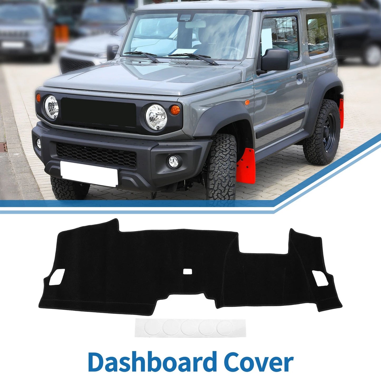 Dashboard Cover Mat for Honda CRV 2023-2024 Sun Protector Pad Black