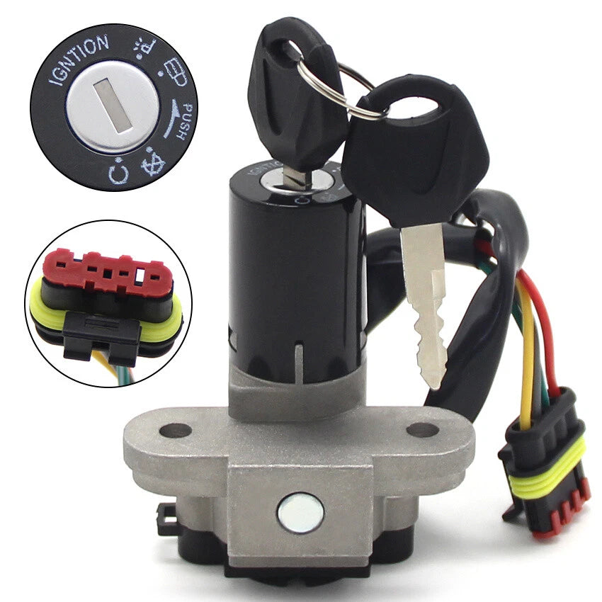 Ignition Key Switch Lock Set for MV Agusta F4 1000S Brutale 910R (2004-2010)