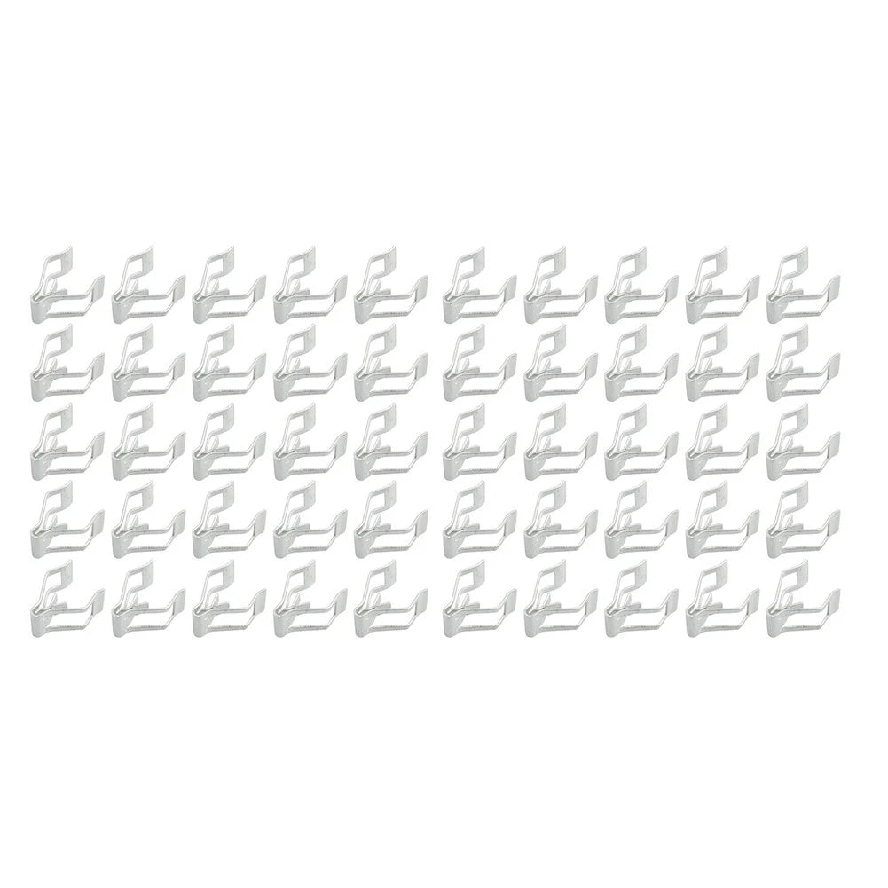 Dashboard Retainer Clips for Instrument Panel - Steel Gray