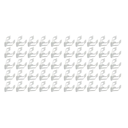 Dashboard Retainer Clips for Instrument Panel - Steel Gray