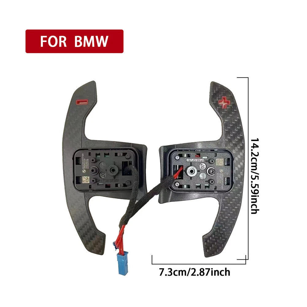 Carbon Fiber Paddle Shifter for BMW 3 4 Series F30 M3 F80 M4 F82 (2012-2020)