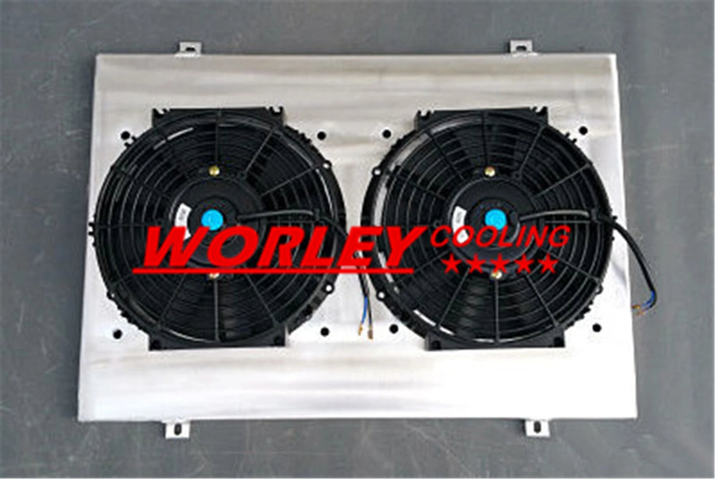 Aluminum Shroud + Fans for Holden Statesman WB V8 (1980-1984)