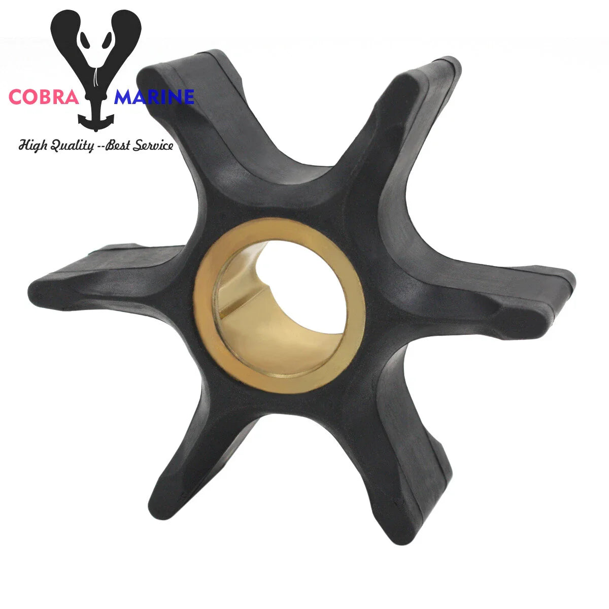 Water Pump Impeller for Johnson Evinrude OMC (395864, 397131, 435821)