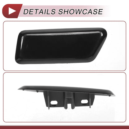 Washer Nozzle Cover Cap for Mitsubishi Outlander 2006-2018 Black