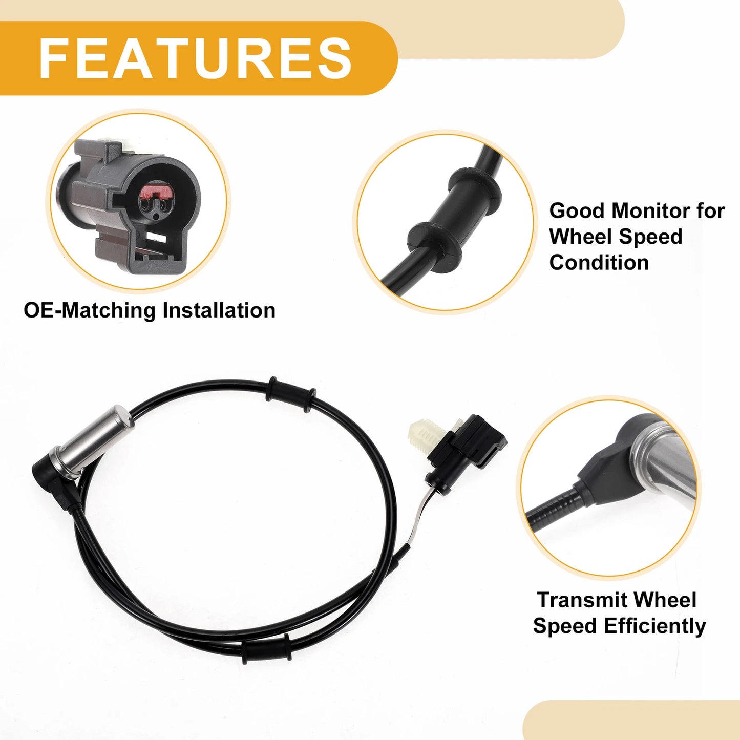 ABS Wheel Speed Sensor for Ford F53 (2005-2010)