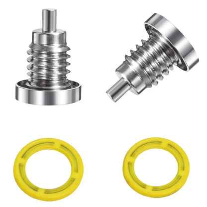 Lower Unit Gear Lube Drain Fill Hole Screws for Mercruiser Mercury (N/A)