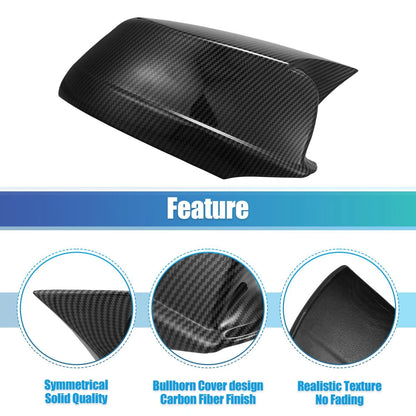 Carbon Fiber Pattern Side Mirror Covers for BMW