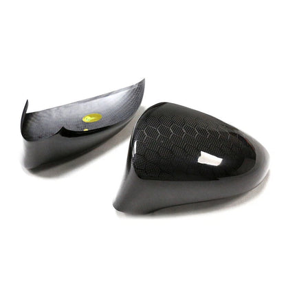 Celluar Real Carbon Fiber Wing Mirror Cover Caps Fit For Lexus IS250 IS300 GS350