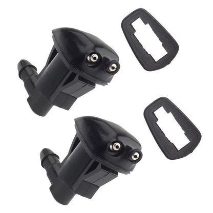 Universal Windscreen Washer Twin Jet Angled Inlet Push Fitting for Car