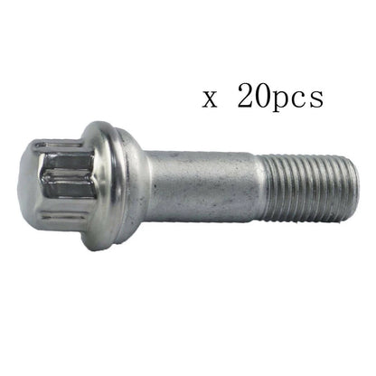 20 x Stainless Steel Wheel Lug Bolts for Mercedes W221 W166 W251 X166