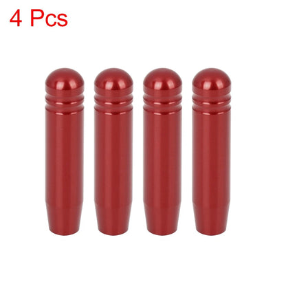 4 Pcs Red Aluminum Alloy Door Lock Knob Pins for BMW 3 Series (2007-2013)