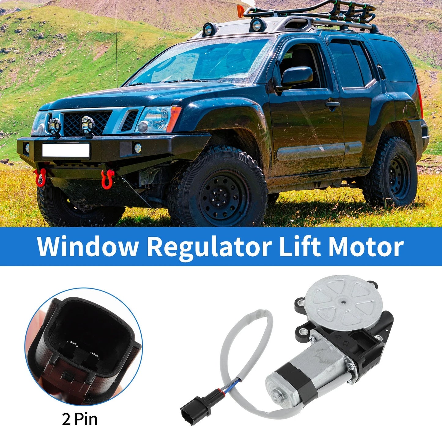 Power Window Regulator Lift Motor for Nissan Altima 2.5L (2002-2006)