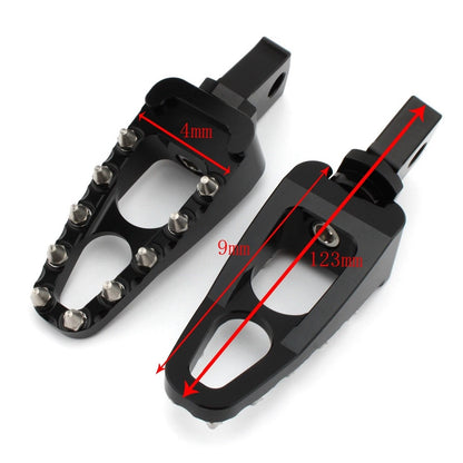 2 x Black Gear Shift Brake Foot Pegs for BMW R18 (2020)