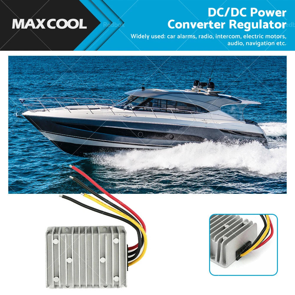 25A 345W DC/DC Power Converter Regulator for 8V-40V Systems