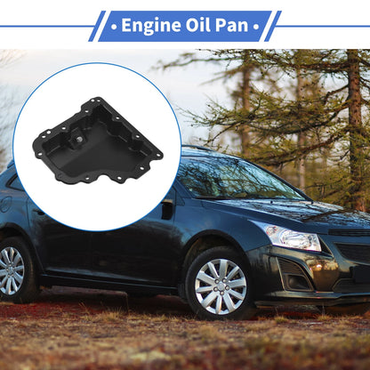 Engine Oil Pan Aluminum Alloy for Chevrolet Cruze (2016 - 2018)