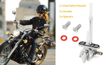 Tank Switch Fuel Valve Petcock for YAMAHA V Star 1100 XVS 1100 Custom 1999-2009